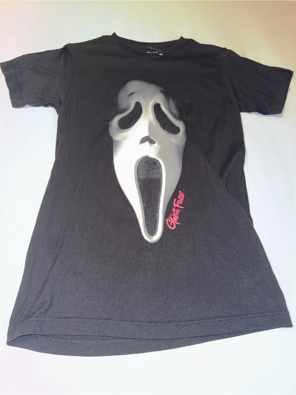 Ghost Face Tee, Size S